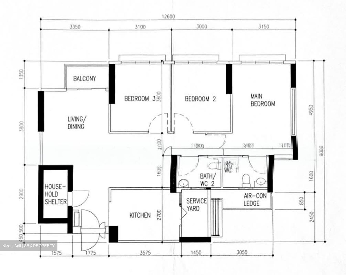 Blk 287A Compassvale Cape (Sengkang), HDB 4 Rooms #543168521